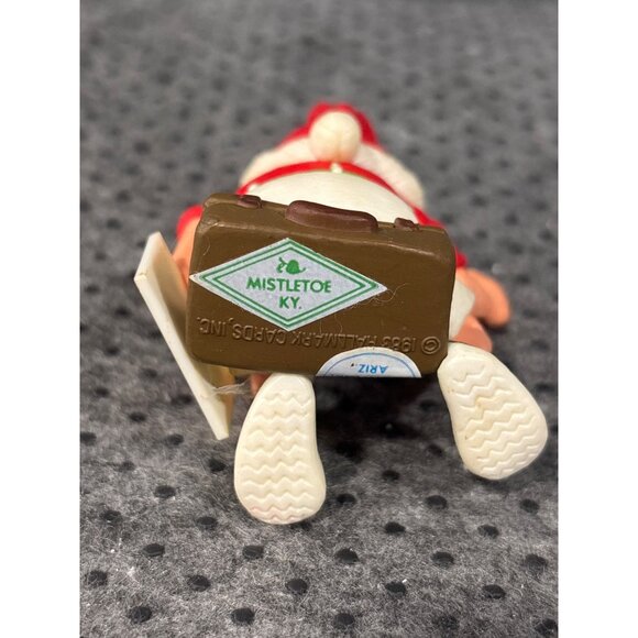 Santa Claus Vacation Ornament1988 "Going South" Sunglasses Shorts & Suitcase Fun - Picture 6 of 9